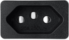 Brazil BR3-20R NBR 14136 Snap-in AC Power Outlet - 741W-J/02 - Qualtek Electronics Corp.