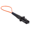 Amphenol FO-50LPBMTRJ0-001 MT-RJ Connector Loopback Cable: Multimode 50/125 Fiber Optic Port Testing .1m