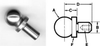 SHORT SHANK INSPECTION BALL-.5000 - 10607 - Flexbar Machine Corporation