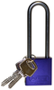 Purple Aluminum Padlock - 123300 - Brady Corporation
