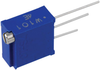 Trimmer Potentiometer, 100 Ohm 18Turn Through Hole; Trimpot Type Vishay - 32M8769 - Newark, An Avnet Company