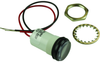 Panel Mount Indicator, Led, 17.463Mm, Red, 12V; Led Color Dialight - 33M4324 - Newark, An Avnet Company