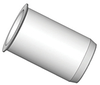 Thin Head Round Body Threaded Insert - Closed End - Metric -- AETRS-M8-3-0BZI - Image
