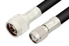 N Male to TNC Male Cable 36 Inch Length Using RG213 Coax, RoHS - PE3644LF-36 - Pasternack