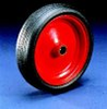 Solid Rubber Tyre Wheel with Welded Steel Centre -- BWG280 25.4/66 - Image
