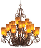 4274CC/NS09 Large Chandeliers-Glass Shade - 696531 - Capital Lighting, Inc.