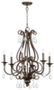 6013-6-86 Mid. Chandeliers-Candle - 341527 - Capital Lighting, Inc.