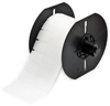 Brady B-461 Clear / White Polyester Thermal Transfer Die-Cut Thermal Transfer Printer Label Roll - 1 in Width - 0.6 in Height - B33-153-461 - 662820-96839 - R. S. Hughes Company, Inc.