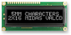 Lcd, Alpha-Numeric, 16 X 2, White; Character Count X Line Midas - 61X9743 - Newark, An Avnet Company