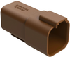 Automotive Housing, Rcpt, 6Pos, 13A, Brn; Product Range Amphenol Sine/tuchel - 36AJ7951 - Newark, An Avnet Company