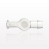 2-Way Stopcock, Female Luer Lock, Port, Barb - 99516 - Qosina Corp.