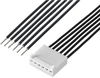 Cable Assy, 8Pos Rcpt-Free End, 600Mm; Connector To Connector Molex - 57AJ5424 - Newark, An Avnet Company