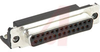 Receptacle, D-Subminiature; Receptacle;25; Front Metal; Phosphor Bronze - 70041668 - Allied Electronics, Inc.