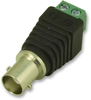 Connector Adaptor, Bnc Coaxial, Receptacle, Terminal Block, 2 Rohs Compliant Clever Little Box -- 29X1544