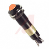 INDICATOR, 9MM LED PANEL MOUNT,BLACK HOUSING, 24VDC, YELLOW - 70081929 - Allied Electronics, Inc.