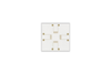 Interdigitated Gold Electrode / 50 microns lines and gaps / Plastic White Substrate - DRP-PW-4XIDEAU50-U50 - Metrohm USA, Inc.