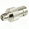 SMA Female (Jack) to BNC Female (Jack) Adapter, Nickel Plated Brass Body, High Temp, 1.3 VSWR - SM4709 - Fairview Microwave Inc.