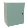Electrical - Mild Steel - Wallmount Enclosures - EN4SD201610GY - Hammond Manufacturing Company Inc.