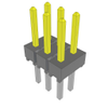 Headers, Male Pins - 612-HTSW-103-08-L-D-LL-ND - DigiKey