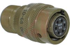 connector,metal circ,class a,straight plug,size 10,6 #20 solder socket contact - 70052490 - Allied Electronics, Inc.