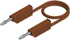 Test Lead, 4Mm Banana Plug, Brown, 500Mm; Test Connector Type A Hirschmann Test And Measurement - 71AC0934 - Newark, An Avnet Company