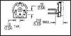 Trimmer Potentiometer, 1Kohm 1Turn Through Hole; Trimpot Type Bourns - 32K8141 - Newark, An Avnet Company