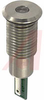 Indicator,Pnl-Mnt;LED;Green;100 mcd;2.2V;25mA (Continuous);Solder ;25mA - 70099395 - Allied Electronics, Inc.