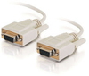 10ft DB9 F/F Null Modem Cable - Beige -- 2301-03045-010 - Image