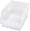 Store-More 6 Shelf Bin, Clear; Bin Colour Quantum Storage - 42AC5856 - Newark, An Avnet Company