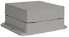 Enclosure, 7.87x4.72x2.95, Gray/clear; Enclosure Type Bud Industries - 34AK3845 - Newark, An Avnet Company