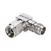 RF Adapter Right Angle 2.4mm Female to 2.92mm Male DC - 40GHz 50Ω - 24FR-KM+ - Mini-Circuits