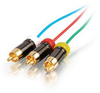 100ft Plenum-Rated Composite Video + RCA Stereo Audio Cable - 2220-40776-100 - Quiktron, Inc.