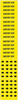 Brady B-946 Black on Yellow Vinyl Self-Adhesive Pipe Marker - 2 1/4 in Height - 1/2 in Character Height - 2 3/4 in Length - Printed Msg = SANITARY VENT with Right Arrow - 7252-3C - 754476-81652 - R. S. Hughes Company, Inc.