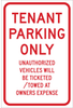 Brady B-959 Aluminum Rectangle White Parking Restriction, Permission & Information Sign - Reflective - 115594 - 754473-18548 - R. S. Hughes Company, Inc.