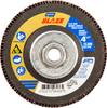 Norton Blaze CA Coarse Arbor Thread Fiberglass HD Flat Flap Disc -- 66261096436 - Image