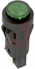 Indicator,Pnl-Mnt;LED;Green;0.5In.;5V;T1-3/4;/Snap;Quick Connect;0.47In.;20mA - 70015678 - Allied Electronics, Inc.