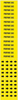 Brady B-946 Black on Yellow Vinyl Self-Adhesive Pipe Marker - 2 1/4 in Height - 1/2 in Character Height - 2 3/4 in Length - Printed Msg = PROPANE GAS with Right Arrow - 7227-3C - 754476-93341 - R. S. Hughes Company, Inc.