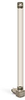Vented Long Elbow Nylon Liquid Level Gage, 9 1/2” Sight Opening, 1/4” Male NPT Mounting Thread - B3641-20916BA2W - Oil-Rite Corp.