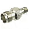 SMA Female (Jack) to TNC Female (Jack) Adapter, Passivated Stainless Steel Body, High Temp, 1.2 VSWR - SM4761 - Fairview Microwave Inc.