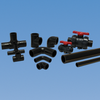 Single Wall Industrial Plastic Piping Systems, Chem Proline ® Advanced Polyethylene (PE) Piping System
