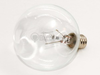 15 Watt, Clear Krypton G16 1/2 Globe Decorative Bulb - B461215 - bulbs.com