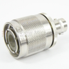 HN Male (plug) to BNC Female (Jack) Adapter, Nickel Plated Brass Body, 1.2 VSWR - SM3925 - Fairview Microwave Inc.