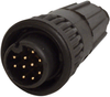 Circular Conn, Plug, 9Pos, Cable; Product Range Switchcraft/conxall - 14AC6111 - Newark, An Avnet Company