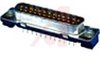 CONNECTOR, PLUG, HD-20, FRONT METAL SHELL, 9 POSITION, VETICAL PCB, MATING LOCK - 70085508 - Allied Electronics, Inc.