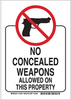 Admittance Sign - 123550 - Brady Corporation