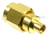 MMCX Jack to SMA Male (Plug) Adapter, High Temp, 1.25 VSWR -- SM4781 - Image