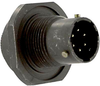 Jam Nut Conn, Rcpt, Size 10, 6Pos, Panel; Product Range Amphenol Industrial - 88J6667 - Newark, An Avnet Company