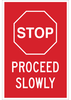 Traffic Control Sign - 124429 - Brady Corporation