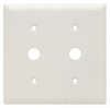Standard Wall Plate - SP21-W - Hubbell Wiring Device-Kellems