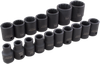 17 Pieces 12 Point Standard Metric Impact Socket Set - 39117 - Gray Tools Canada Inc.